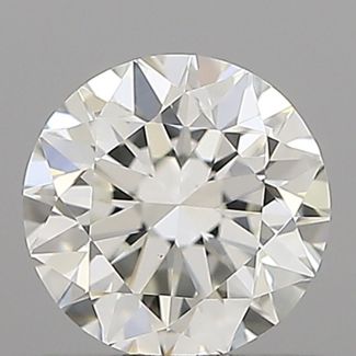 0.5 Carat Round H VS1 VG EX IGI Natural Diamond