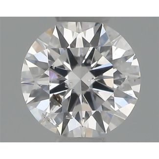 0.30 Carat Round D SI2 EX GIA Natural Diamond