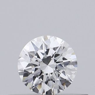 0.30 Carat Round D VS2 EX GIA Natural Diamond