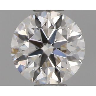 0.4 Carat Round H VS1 VG EX IGI Natural Diamond