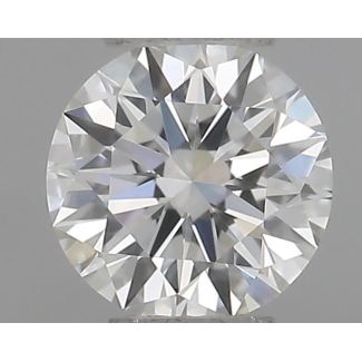 0.31 Carat Round G VVS1 EX VG GIA Natural Diamond