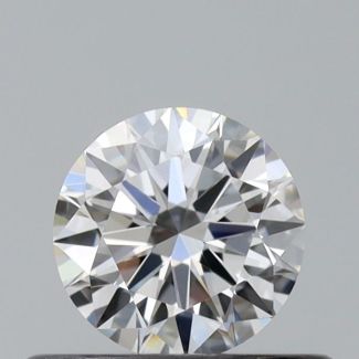 0.35 Carat Round F VS2 EX VG GIA Natural Diamond