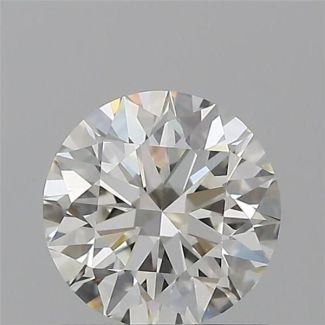 0.70 Carat Round H VVS2 EX IGI Natural Diamond