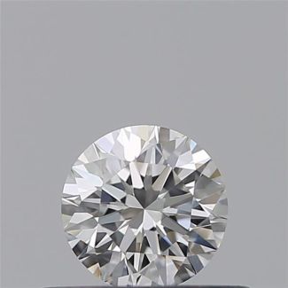 0.31 Carat Round F VVS2 EX IGI Natural Diamond