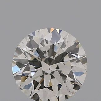 0.30 Carat Round J SI2 EX GIA Natural Diamond