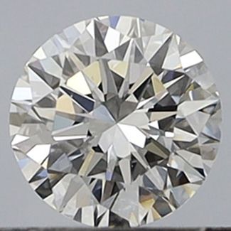 0.4 Carat Round D VS2 EX GIA Natural Diamond