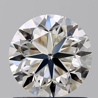 1.00 Carat Round J VS1 G EX GIA Natural Diamond