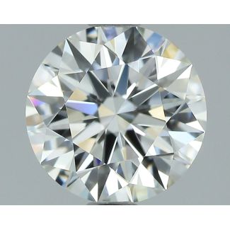 1.13 Carat Round H VVS1 EX GIA Natural Diamond