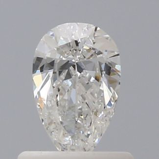 0.50 Carat Pear F SI1 - VG GD GIA Natural Diamond