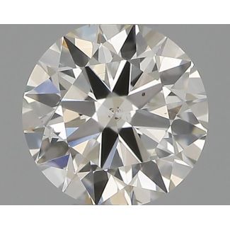 0.30 Carat Round H SI1 EX VG IGI Natural Diamond