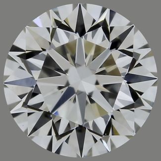 0.32 Carat Round H VVS2 EX GIA Natural Diamond