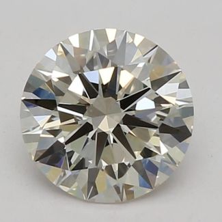 0.65 Carat Round J VVS1 EX GIA Natural Diamond