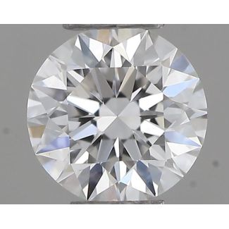 0.23 Carat Round E IF EX GIA Natural Diamond