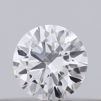 0.15 Carat Round D VS2 EX GIA Natural Diamond