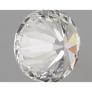 0.38 Carat Round H VVS1 EX GIA Natural Diamond