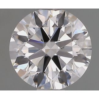 1.23 Carat Round D VVS1 EX GIA Natural Diamond