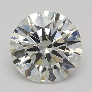 0.48 Carat Round F IF EX GIA Natural Diamond