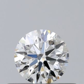 0.3 Carat Round H VVS1 EX GIA Natural Diamond