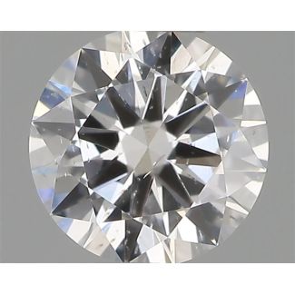 0.30 Carat Round D SI2 VG EX GIA Natural Diamond