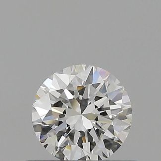 0.4 Carat Round F IF VG EX GIA Natural Diamond