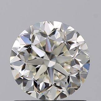 1.01 Carat Round K VS2 F EX VG GIA Natural Diamond