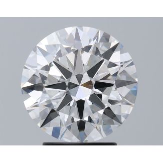 3.01 Carat Round H VS1 EX GIA Natural Diamond