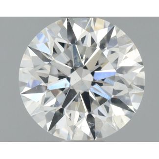 0.7 Carat Round H SI2 EX GIA Natural Diamond