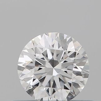 0.4 Carat Round D VVS1 EX GIA Natural Diamond