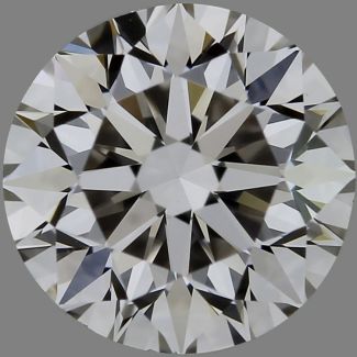 0.40 Carat Round J VS1 EX VG GIA Natural Diamond