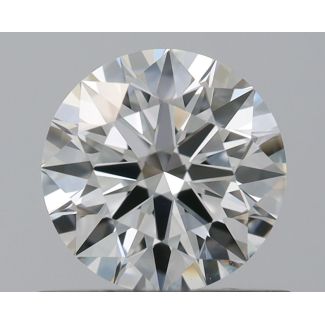 0.51 Carat Round G IF EX GIA Natural Diamond