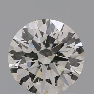 0.70 Carat Round J VS2 EX GIA Natural Diamond