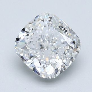 1.7 Carat Cushion Brilliant F VS2 - EX GIA Natural Diamond