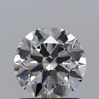 1.00 Carat Round D SI2 VG EX GIA Natural Diamond