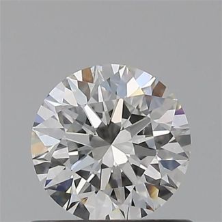 0.60 Carat Round G VS1 EX GIA Natural Diamond