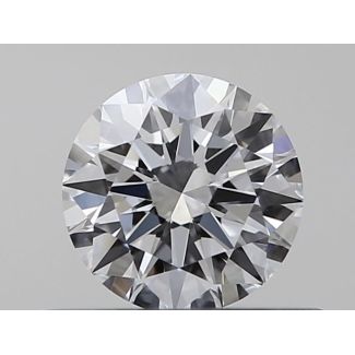 0.35 Carat Round D IF EX GIA Natural Diamond