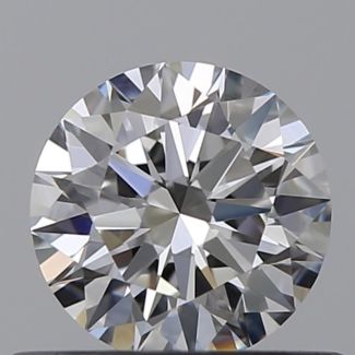 0.45 Carat Round G VVS1 EX GIA Natural Diamond