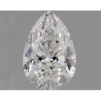 1.00 Carat Pear E SI1 - EX GIA Natural Diamond