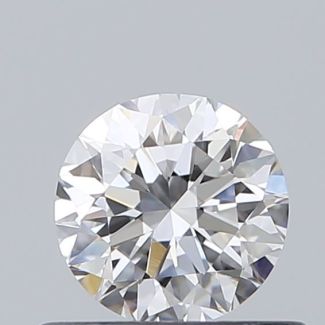 0.5 Carat Round F VS1 VG EX GIA Natural Diamond