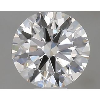 0.5 Carat Round F VS2 EX GIA Natural Diamond