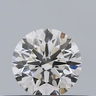 0.31 Carat Round I VS2 EX GIA Natural Diamond