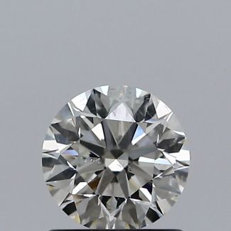 0.80 Carat Round J SI2 EX GIA Natural Diamond