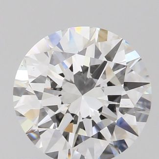 0.9 Carat Round E VS2 EX VG GIA Natural Diamond