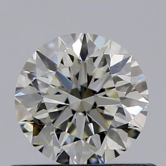 0.50 Carat Round K VS1 VG EX GIA Natural Diamond