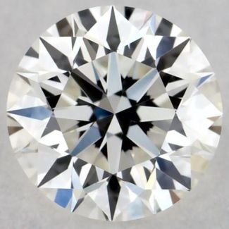 0.23 Carat Round I VVS1 EX GIA Natural Diamond