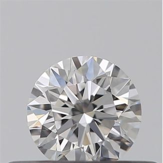 0.27 Carat Round D IF EX GIA Natural Diamond