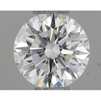 0.35 Carat Round G VVS1 EX IGI Natural Diamond