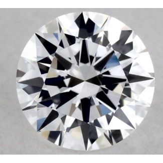 0.4 Carat Round D VVS1 EX VG GIA Natural Diamond