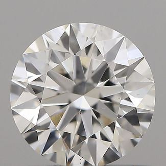 0.71 Carat Round F VS2 EX GIA Natural Diamond