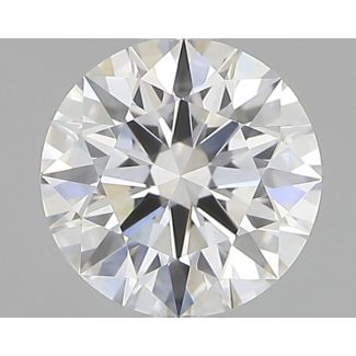 0.35 Carat Round F IF EX GIA Natural Diamond