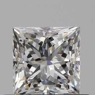 0.50 Carat Princess I VVS1 - EX VG GIA Natural Diamond